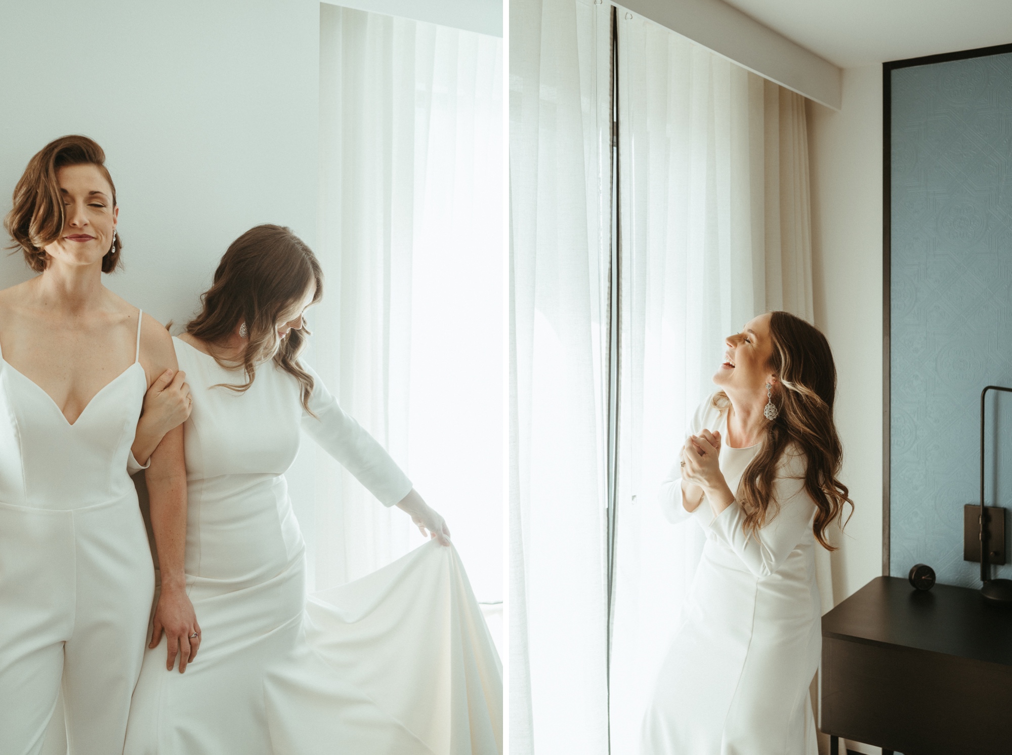 same sex elopement portraits